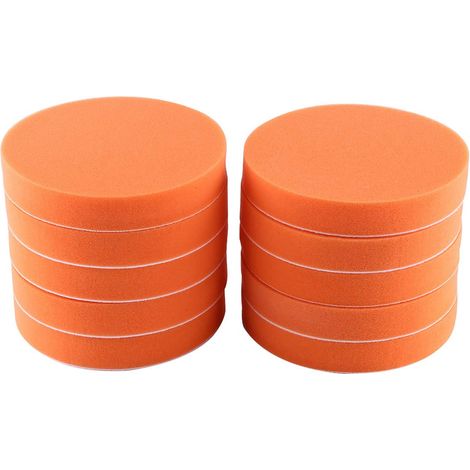 Éponge De Polissage Pour Voiture, 10 Pcs/lot Kit Polissage Voiture 6 (150mm) Éponge Polissage Polissage Cirage Pad Kit Outil Pour