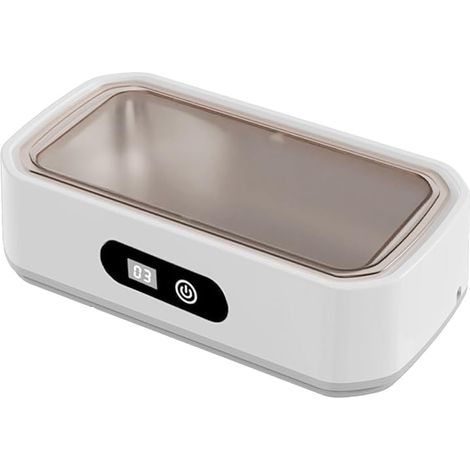 Nettoyeur Ultrasons, 49000 Hz, 5 Modes, Ultrasonic Cleaner Convient Pour Le Nettoyage Des Lunettes, Des Bijoux