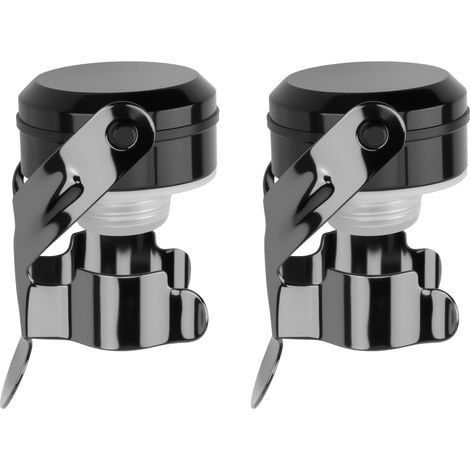 2 Pièces Bouchon De Champagne Et Bouchon De Vin, Bouchon De Champagne Hermétique Réutilisable En Acier Inoxydable Avec Joint En Silicone, Bouchon De Champagne Verseur Pour Champagne, Vin (6,5×3,8 Cm)