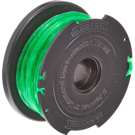 Bobine De Rechange Pour Coupe-bordures, Bobine Reflex Plus, 6 M De Fil En Nylon Vert Et Résistant, Fil De ⌀2 Mm