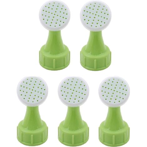 Mini Arrosoir 5pcs, Buses D'Arrosage De Haut De Bouteille, Bouchons De Bouteilles En Plastique, Arrosoirs, Pour Outil D'Arrosage De Maison De Plantes De Serre D'Intérieur (vert 2)