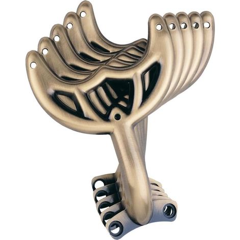 7740200 Pales De Ventilateur Bras 106, 7 Cm Laiton Antique (lot De 5) Cottage 5 Pack Antique Brass Finish