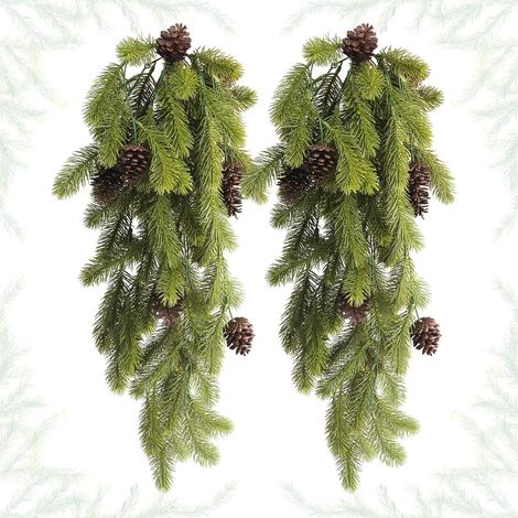 Branche De Sapin Artificiel 2 Pièces 74 Cm Fausse Branche De Sapin