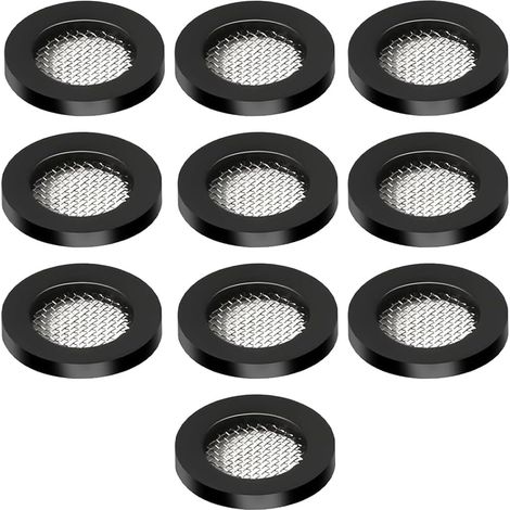 10pcs Joints En Caoutchouc Et En Acier Inoxydable Pour Salle De Bain Et Douche