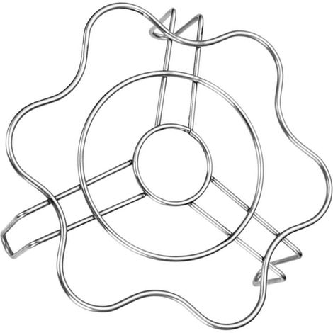 Support De Cuisson Vapeur En Acier Inoxydable 201 Multifonction Pour Œufs Légumes Et Riz Compatible Cuisinière À Gaz Léger Et Stable