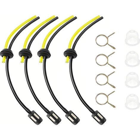12 Pièces Kit Universel Durite Essence Débroussailleuse Carburant 27 Cm