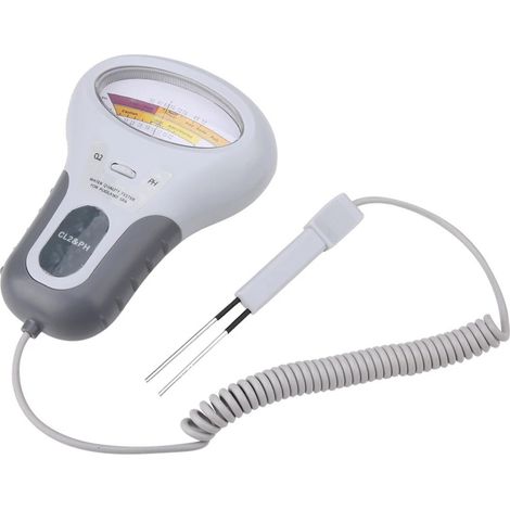 Testeur De Qualité De L'Eau Portable Pc102, Numérique 2 En 1, Détecteur De Ph Et De Chlore, Cl2, Pour Piscine Et Spa
