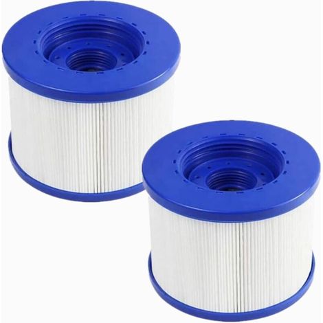 Cartouches Filtre Spa A Visser.filtre À Vis Pour Spa Gonflable Pas De Vis 60mm.cartouche Filtre Pour Spa. Compatible Pour Cosy Spa. Clever Spa. Rechange Filtre Pour Spa. (bleu-2)