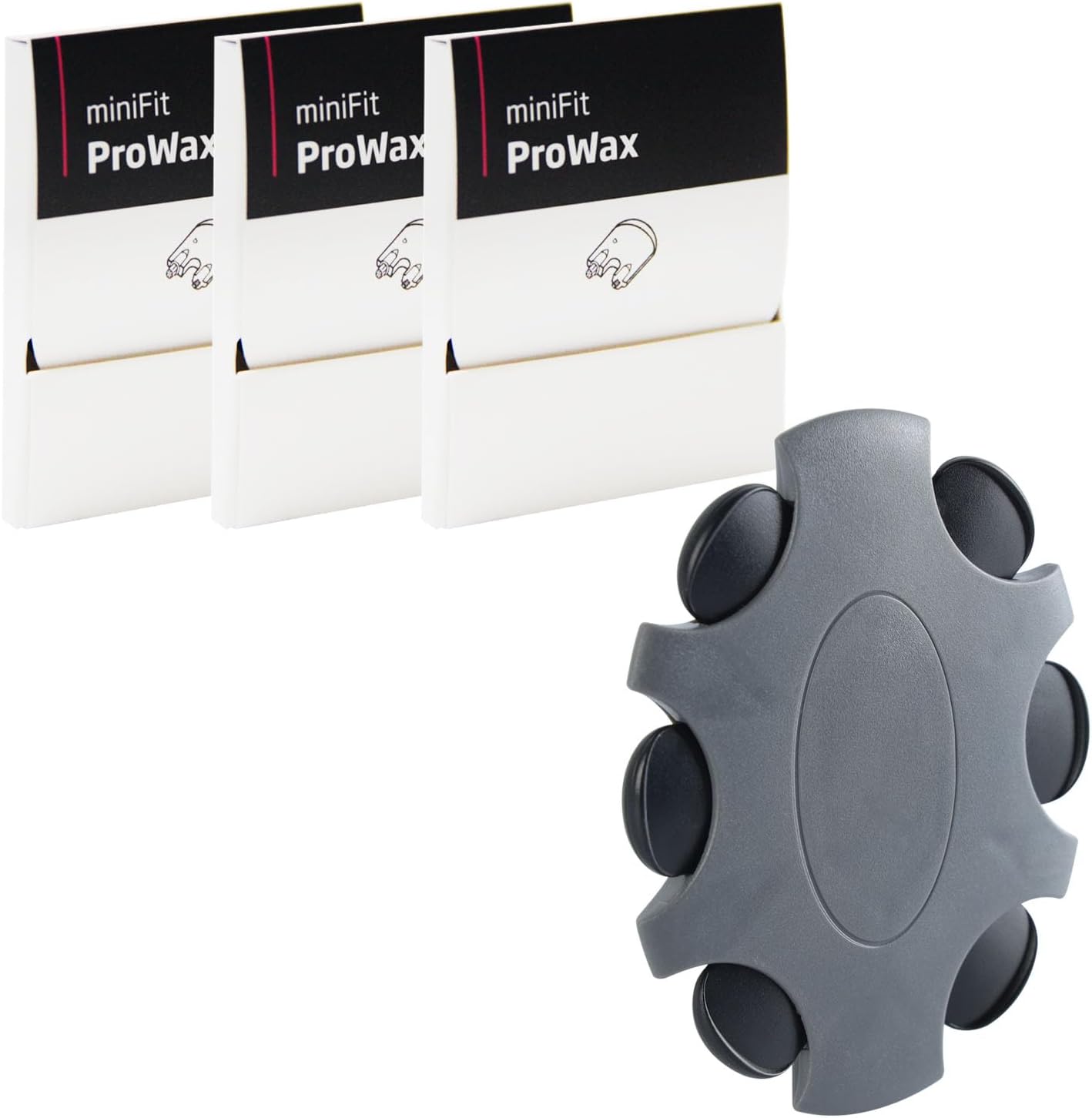 Oticon Prowax Minifit Ohrenschutzfilter Aus Wachs Für Hörgeräte, Oticon Hörgerätezubehör (packung Mit 3 Stück/18 Stück)