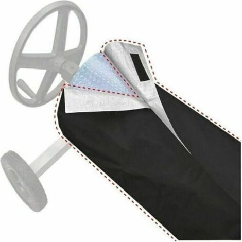 Solarabdeckung Für Poolaufroller – 490 × 9 Cm – Kompatibel Mit Standard-solarabdeckungen Und -aufrollern