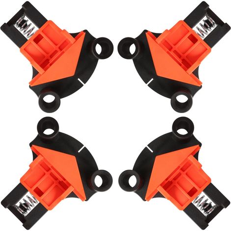 Outil De Fixation Fixe À Angle Droit Pour Le Travail Du Bois, Installateur De Poinçonnage À Domicile, Pince À 90 °, Kit De Clips Pour Cadre Photo