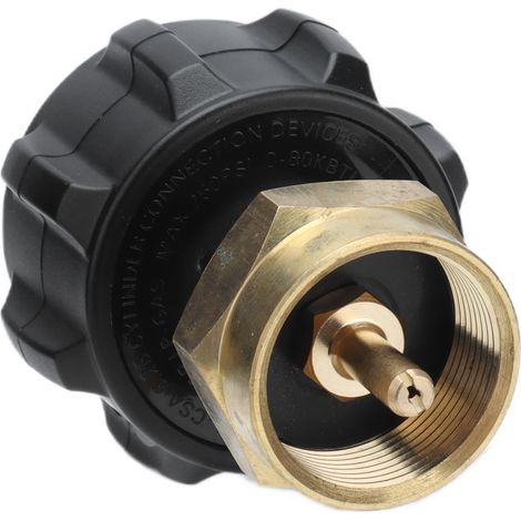 Adaptateur De Recharge, Coupleur De Cylindre De Réservoir, Régulateur De Gaz Propane, Accessoire De Valve Qcc1 Pol