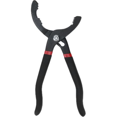 Clé De Filtre À Huile Serrée Antidérapante, Fonctionnement Pratique, Outil De Retrait De Haute Dureté En Acier Au Carbone 260mm