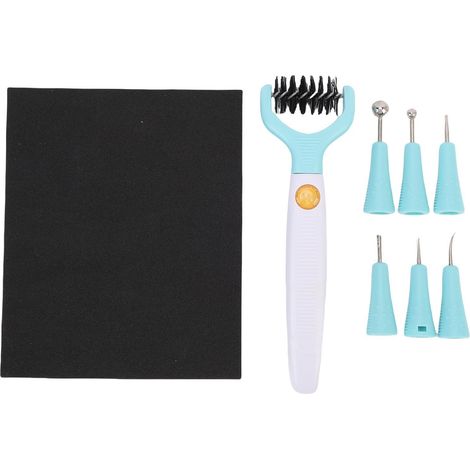 Kit D'Outils De Sculpture En Papier, Ensemble De Fabrication De Fleurs Multifonctionnel Pour L'Artisanat