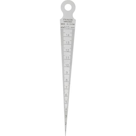 Jauge Conique 1-15mm Cb02, Outil De Mesure D'Inspection De Trou Standard Métrique En Acier Inoxydable