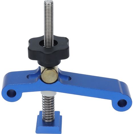 Pince De Voie En T Bleue, Pinces De Routeur Cnc Pour Le Travail Du Bois, Fixation De Pièces Métalliques