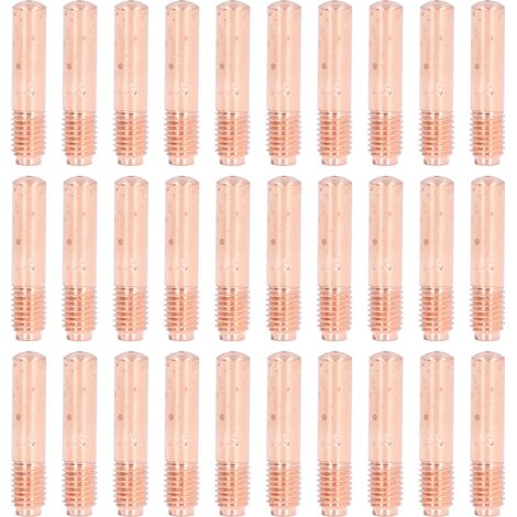 Embouts De Contact 000068 0,035 Pouces, 30 Pièces, Remplacement De Soudage En Laiton Pour Miller M10 M15 M25 M40 M150, Torche Mig