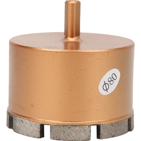 Ouvre-marbre Diamant Noyau Foret Scie Cloche Pour Granit Carrelage Béton Verre 80mm