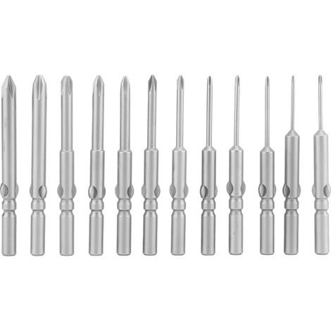 Jeu D'Embouts De Tournevis, Vis Magnétique Croisée, Accessoires De Serrage De Remplacement 5mm 12 Pièces