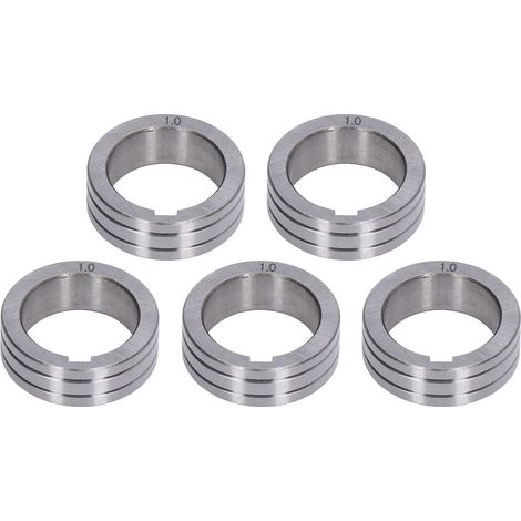Rouleau D'Alimentation En Fil De Soudure, 5 Pièces, Roue De Guidage D'Alimentation À Rainure De 0.8 À 1.0mm Pour Machine À Souder Binzel