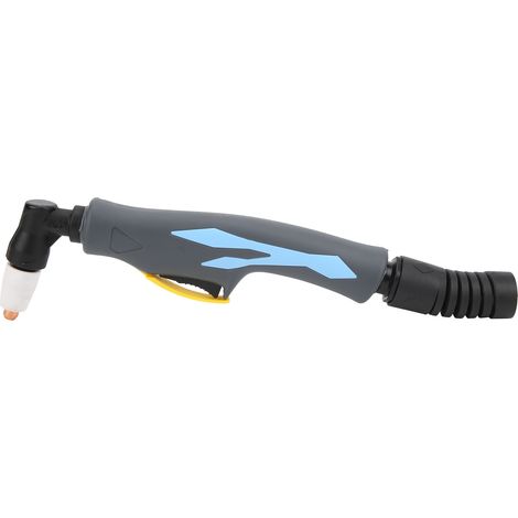 Accessoires De Pistolet De Coupe Plasma De Tête De Torche De Soudage Avec Poignée Incurvée Et Interrupteur De Protection