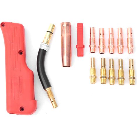 Pièces De Torche De Soudage Pour 200a Mig Mag, Support De Pointe, Bouclier À Col De Cygne, Ensemble De Coques De Pistolet