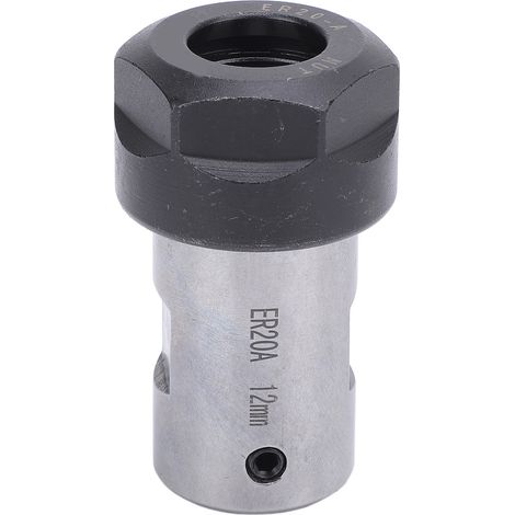 Adaptateur De Tige D'Extension De Broche D'Arbre Moteur Er20 12mm 40cr Avec Boîte De Rangement Pour Fraisage Cnc
