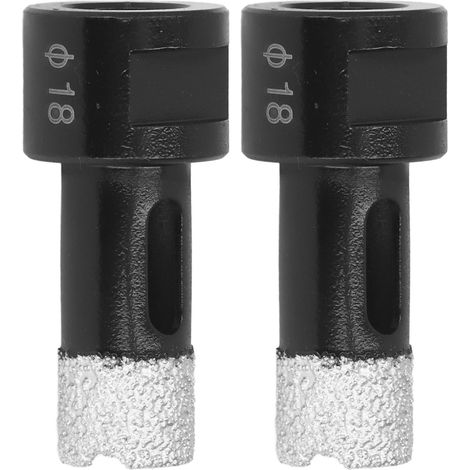 Ouvre-marbre M14 18mm, 2 Pièces, Forets Portables Robustes Et Rapides Pour Le Granit