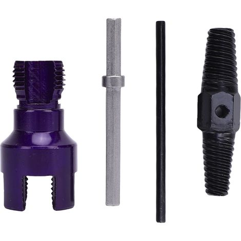 Kit D'Outils De Filetage En Pvc, En Acier Allié 40cr, Interne Et Externe Intégré