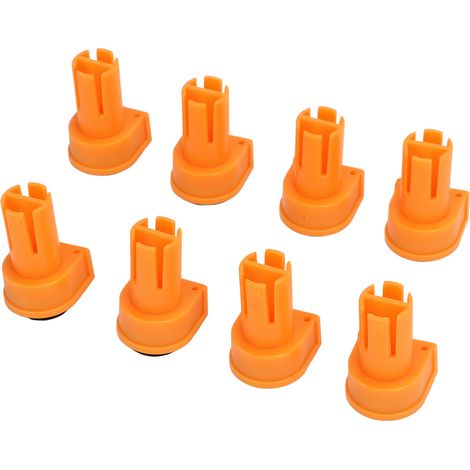 8 Pièces Banc Chiens Nylon Antidérapant Eva Frein Inserts Bois Pince Gabarit Accessoires 20mm