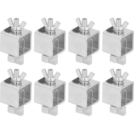 Pince De Soudage Bout À Bout En Alliage D'Aluminium, Couleur Argent, Kit De Papillons Pour Panneau De Carrosserie Automobile, 8 Pièces