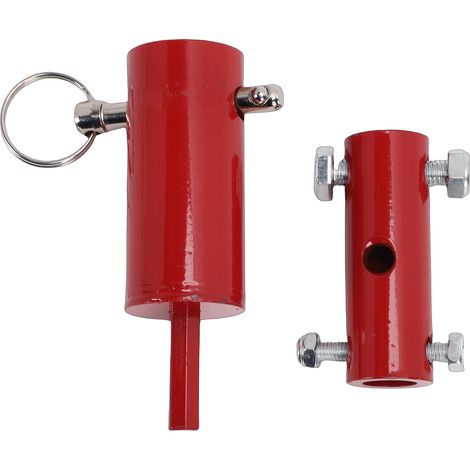 Adaptateur De Perceuse À Cric, Outil Adapté À Un Goujon De Poignée De 1 Pouce, Fixation De Tige En Acier Robuste Pour Remorques De Bétail À Plat