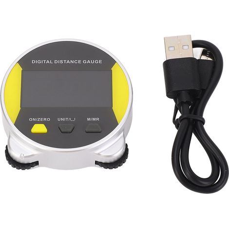 Jauge De Distance Numérique, Affichage Lcd, Règle À Ruban Électronique, Petit Outil De Mesure Roulant Rechargeable
