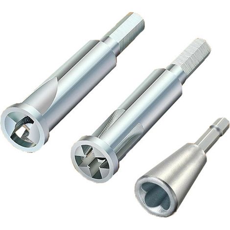 Outil De Fil À Grande Vitesse En Acier Au Carbone Twister De Câble 3 Pièces Pour Câbles Durs Et Souples
