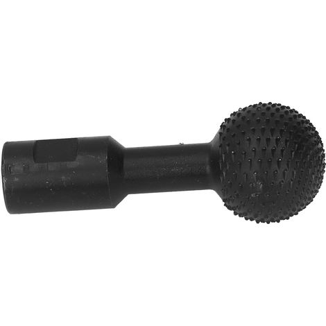 Fraise De Sculpture Sur Bois Sphérique, Résistante À L'Usure, Lime Rotative De 10mm Pour Meuleuse D'Angle 100, Noire
