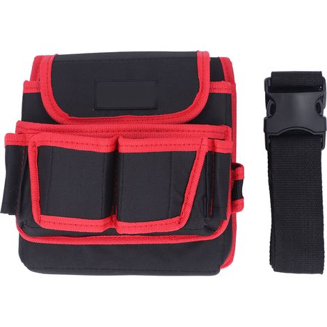 Sac À Outils De Taille, Plusieurs Poches En Tissu Oxford, Sangle Réglable, Ceinture Pour Électricien Charpentier