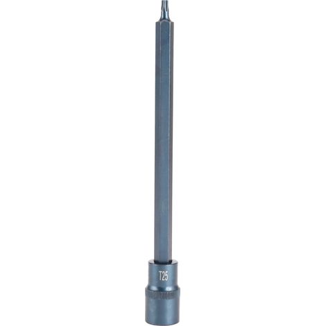 Embout De Tournevis Étoile 1/2 Pouces, Douille Carrée S2, Outil De Quincaillerie En Acier Allié Pour Clé T25