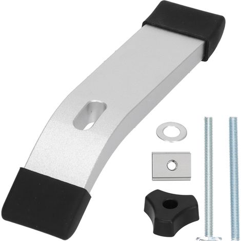Ensemble De Pinces De Maintien Ttrack Kit D'Outils De Gabarit De Serrage De Filetage M8 En Métal Pour Le Travail Du Bois (blanc)