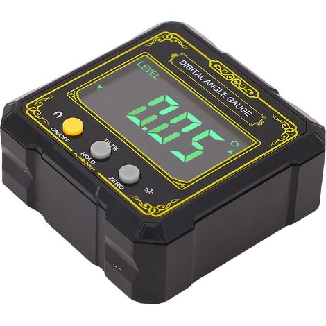 Inclinomètre Numérique Avec Écran Lcd Rétroéclairé, Base Magnétique Ip65, Détecteur D'Angle De Niveau Électronique Pour Scie À Table Pour Le Travail Du Bois