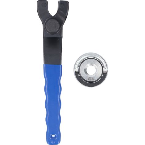 Jeu De Clés À Écrou Pour Meuleuse D'Angle, Kit De Verrouillage Et De Clé Réglable M14 Pour Couper Le Disque De Meulage