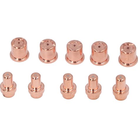 Kit De Buses D'Électrode De Coupe Plasma, Ensemble De 10 Pièces, Embouts Et Électrodes De Remplacement Pour Trafimet Cb50