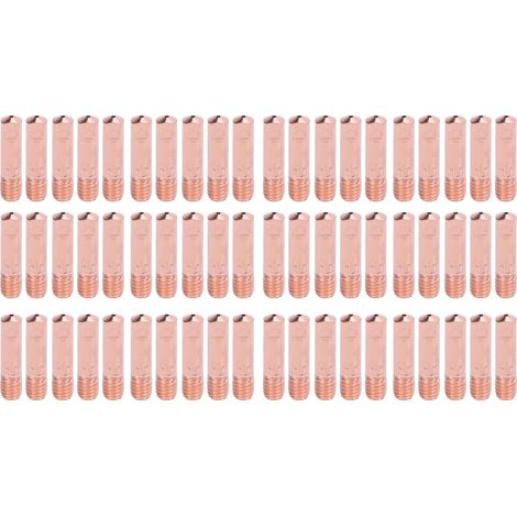 Pointes De Soudage Mig 0,039 Pouces 1mm, 60 Pièces, Pointes De Soudage En Cuivre À Haute Conductivité Pour Mb15 15ak