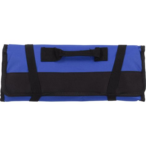 Sac À Outils Multifonctionnel En Tissu Oxford Épais, Résistant À L'Usure, Pochette Portable Étanche Bleue