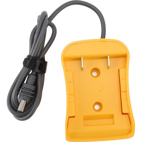 Adaptateur De Batterie 18 V 20 V Et Câble D'Alimentation Cc 18 Awg Pour Mini Dcb183 Dcb200 Dcb201 Dcb203 Dcb204 Dcb206