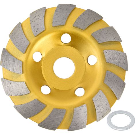 Meule À Béton Turbo Diamant Segments Coupe Disque Coupe Rapide Pour Meuleuse De Maçonnerie 125mm