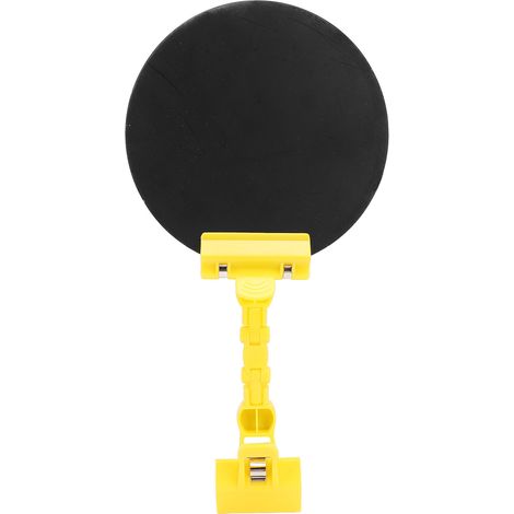 Panneau Occultant De Soudage, Support Jaune De Forme Ronde De 16cm De Diamètre, Clip À Changement Automatique