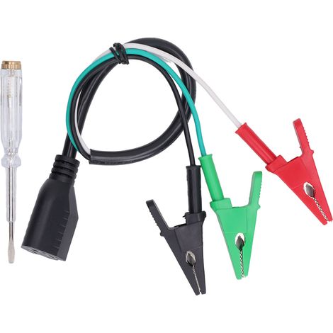 Cordon Adaptateur Cvc, Pince Crocodile En Pvc, Stable, Sûr Pour Veste Jaune 69522 69411 120v