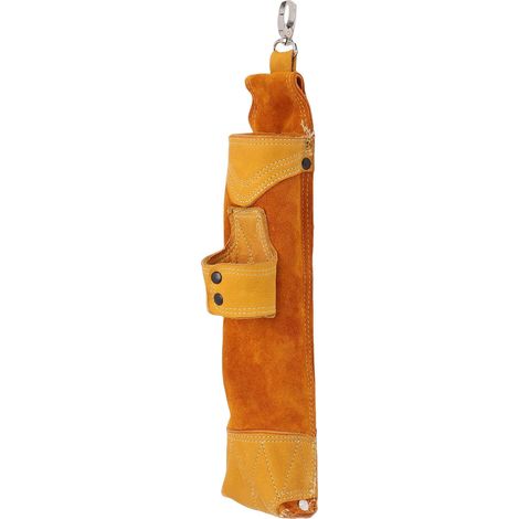 Sac D'Électrode Ignifuge, Support De Baguette De Soudage En Cuir Pu, Pochette De Rangement Portable Épaissie Au Feu