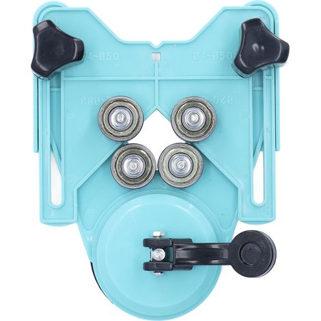 Localisateur De Trous De Carrelage De Qualité Industrielle, Gabarit De Guidage De Scie Réglable De 4 À 83 Mm Avec Grande Ventouse Pour Le Verre