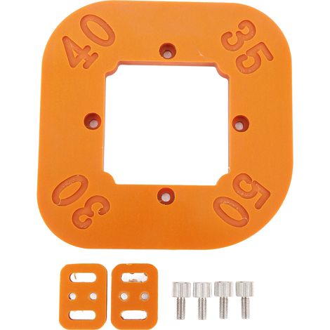 Gabarit De Rayon D'Angle Rond Pour Le Travail Du Bois, Gabarit De Table De Routeur Multifonctionnel De Haute Précision R30 R35 R40 R50